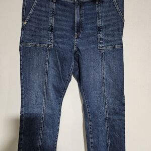 Michael Kors Wide Leg Dark Blue Jeans